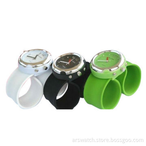 Promotional Colorful Slap Analog Watches, China Manufacturer